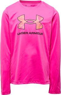 Under Armour Armour Fleece Big Logo Hoodie - Girls