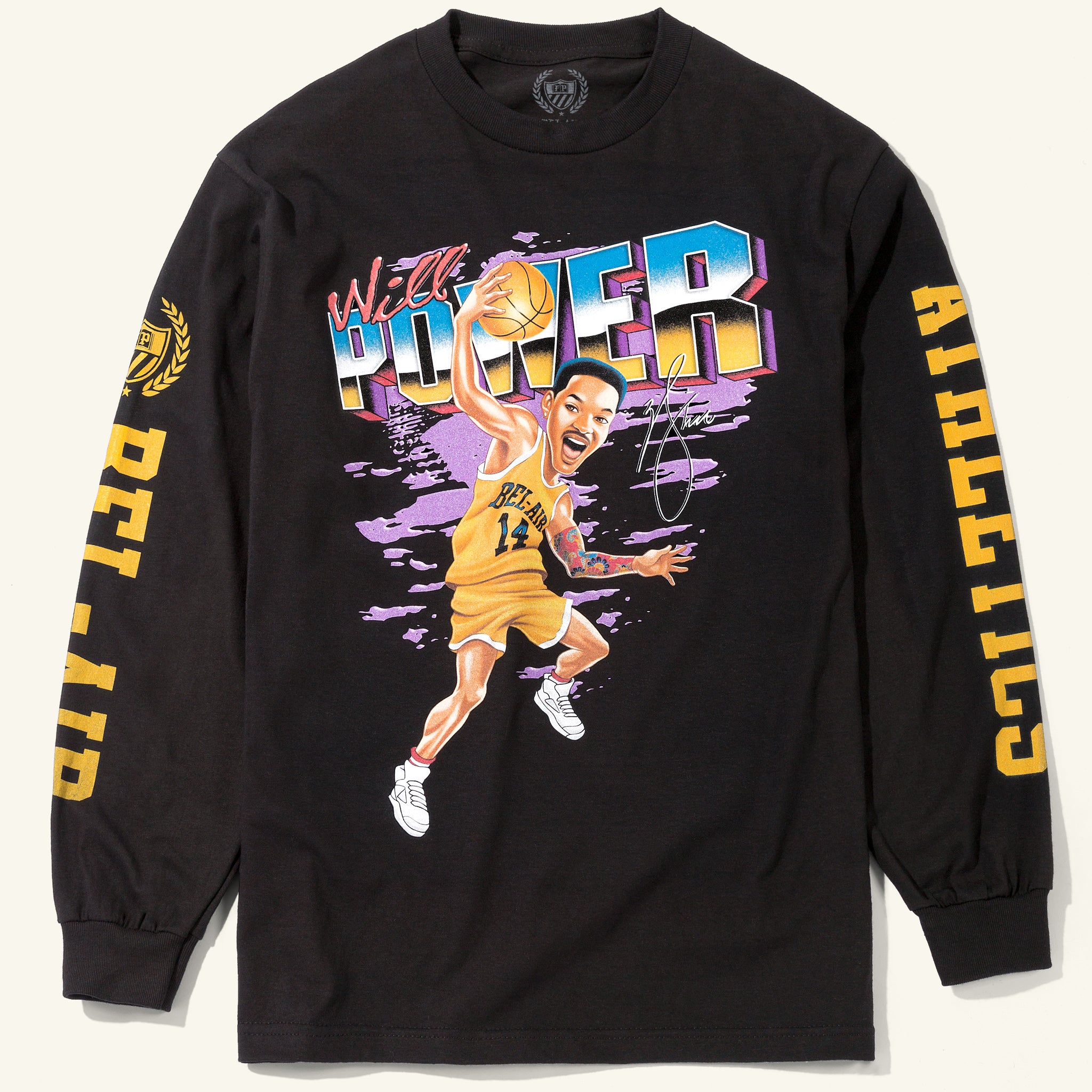 Los Angeles Lakers Nike City Edition Logo Long Sleeve T-Shirt