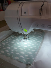 Embroidery machine personalised bunting