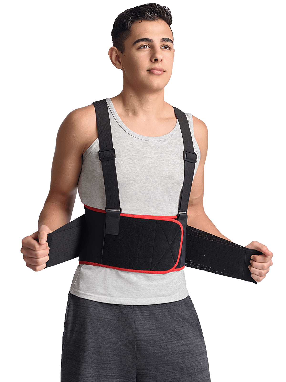 AllyFlex Sports - Back Support Belts with Y-Suspenders and 3D
