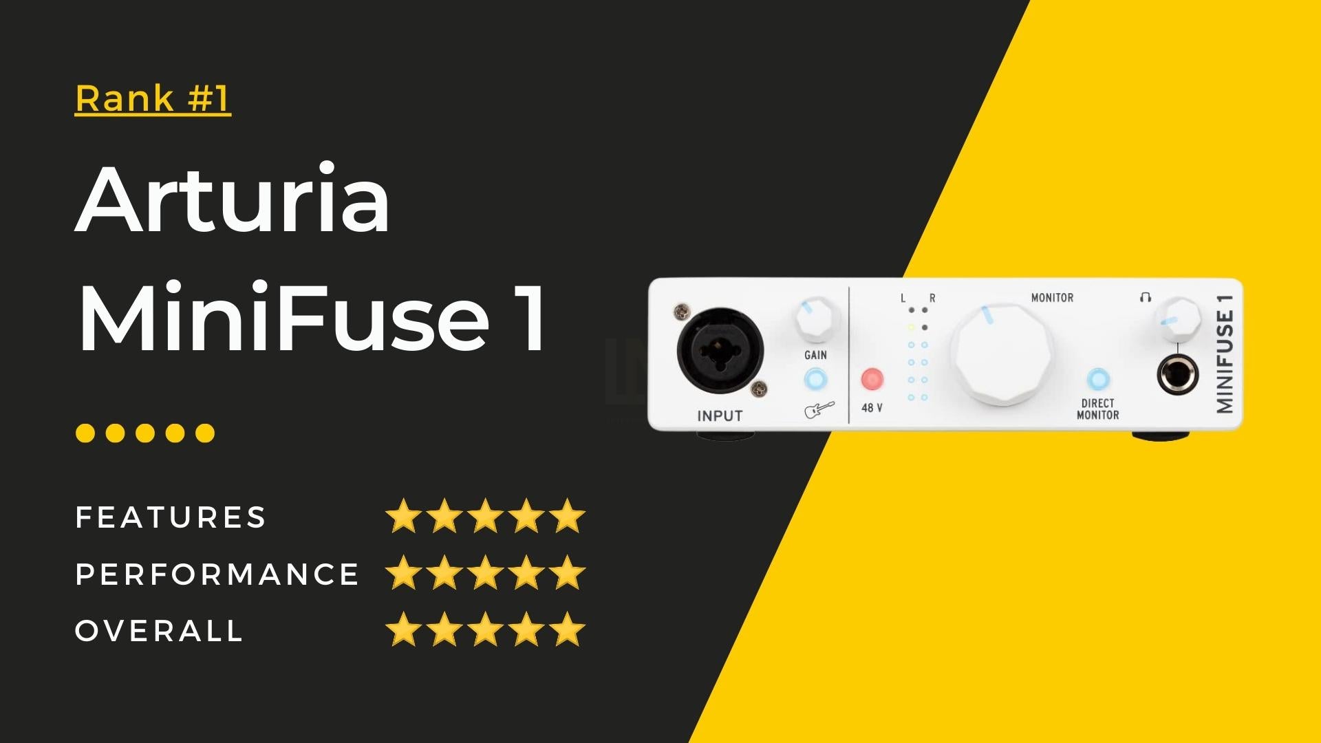 Best Audio Interface Under Rupees 10000 In India - Arturia Minifuse 1