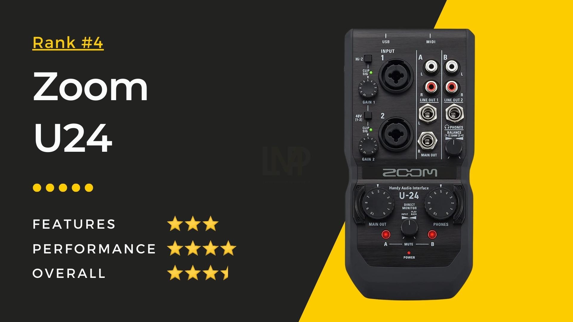 Best Audio Interface Under Rupees 10000 In India - Rank 4 - Zoom U24