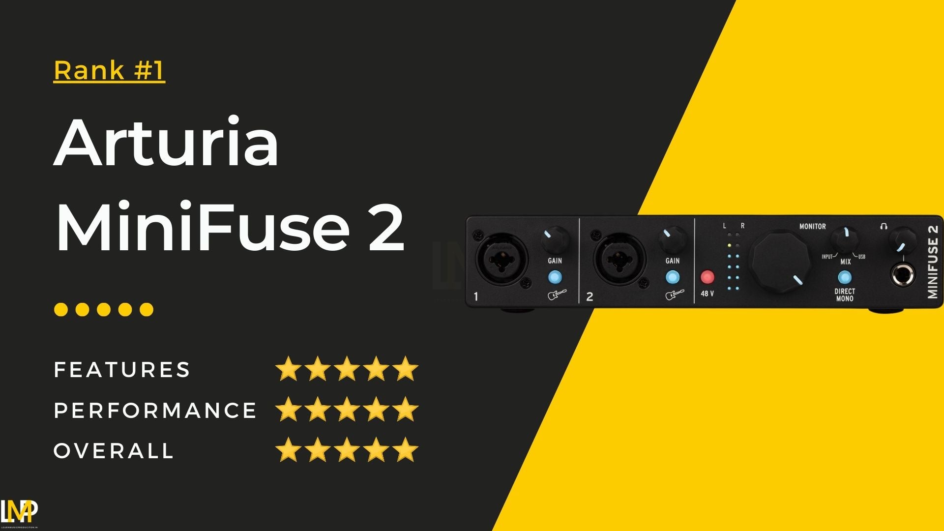 Audio Interface Under 15k - rank 1 - Arturia Minifuse 2