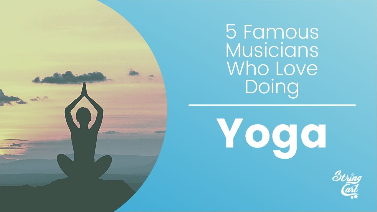 Banner Famous Musicians Who Do Yoga