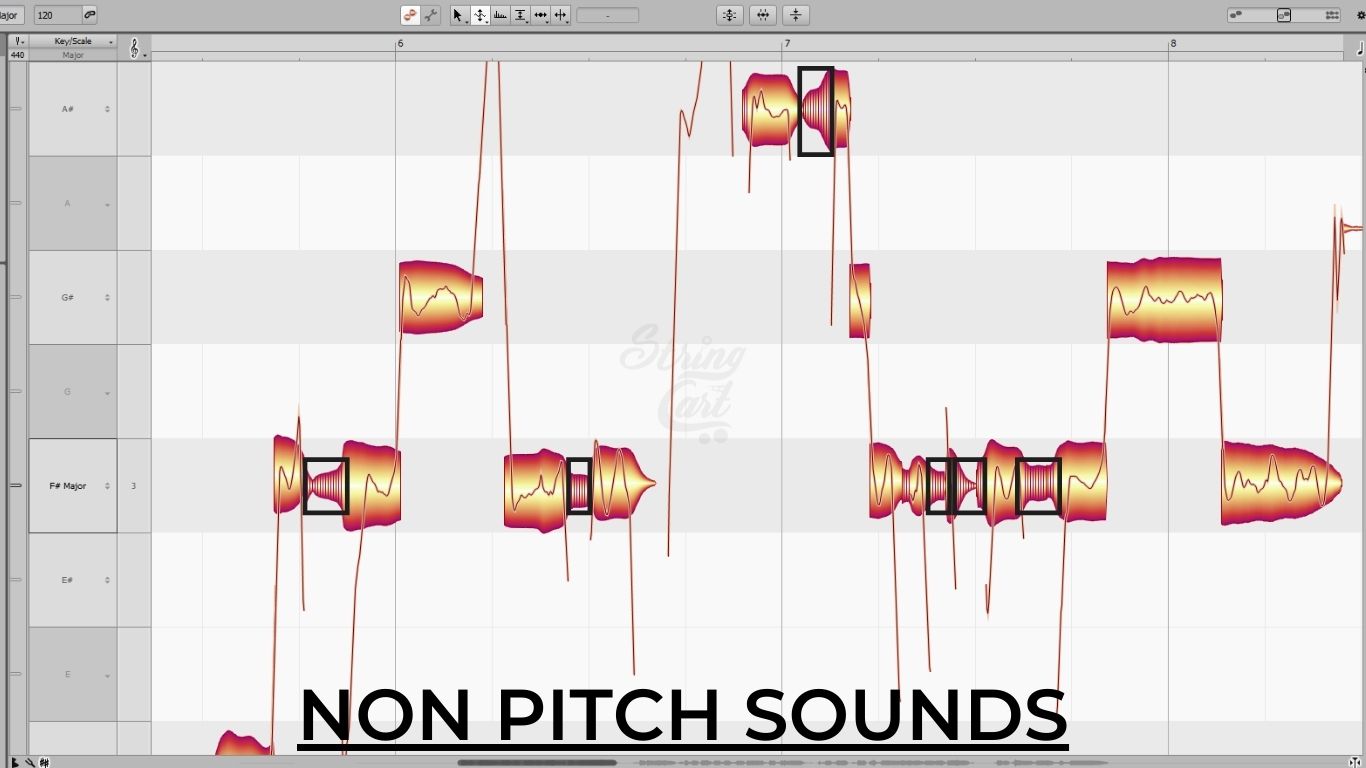 Non Pitch Sounds In Melodyne