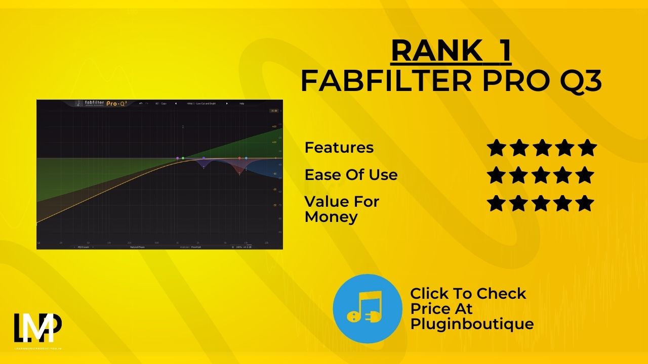 Best Vocal EQ Plugin Fabfilter Pro Q3 - Image