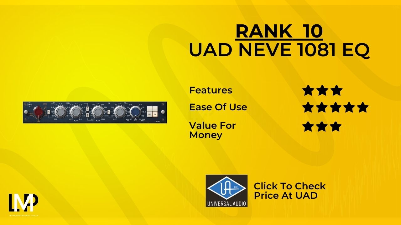 UAD Neve Vocal EQ Plugin Overview