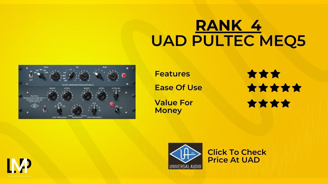 UAD Pultec Vocal EQ Plugin Review