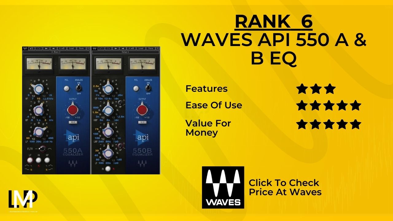 Waves API Vocal EQ Plugin Overview