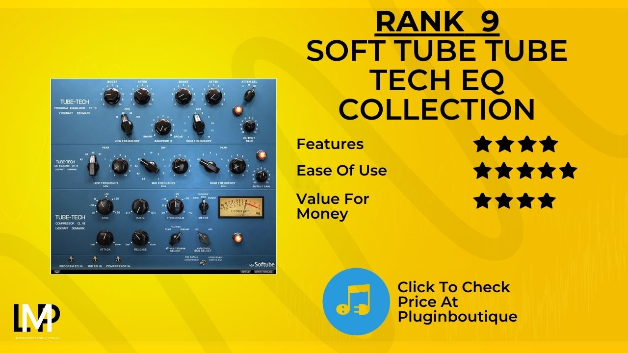 Softube Tubetech EQ collection Overview - Image