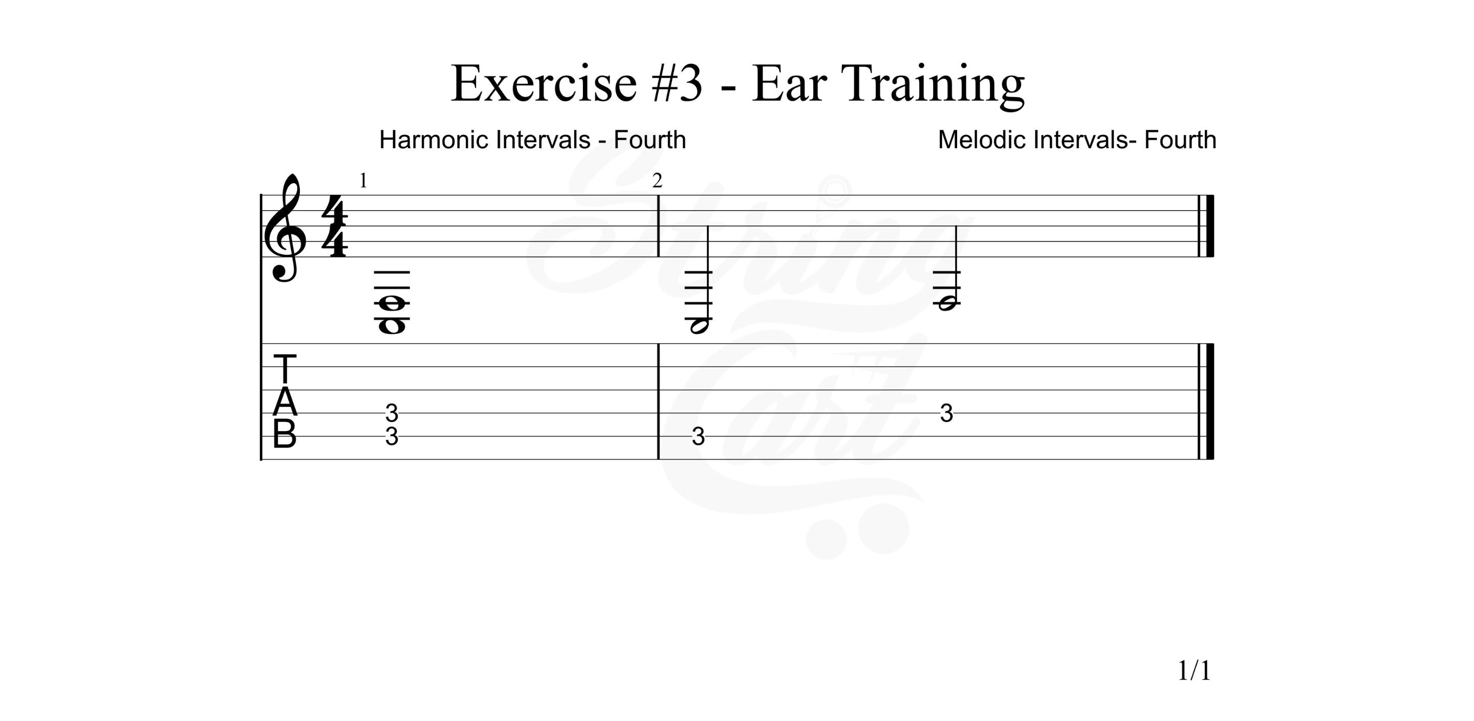 Ear Training Exercise 3