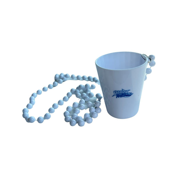 Shark Racing Bead Necklace Shot Glass