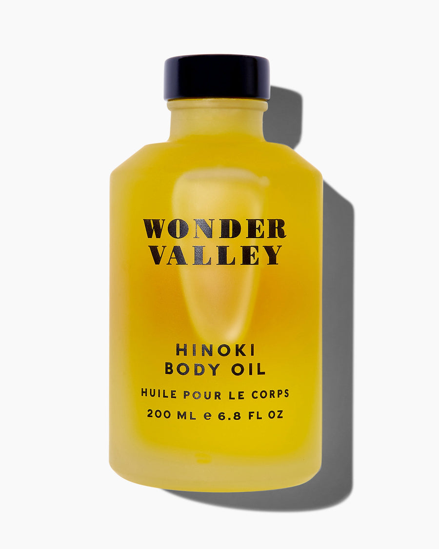 Wonder Valley Hinoki Body Oil Bottle - Formula Fig