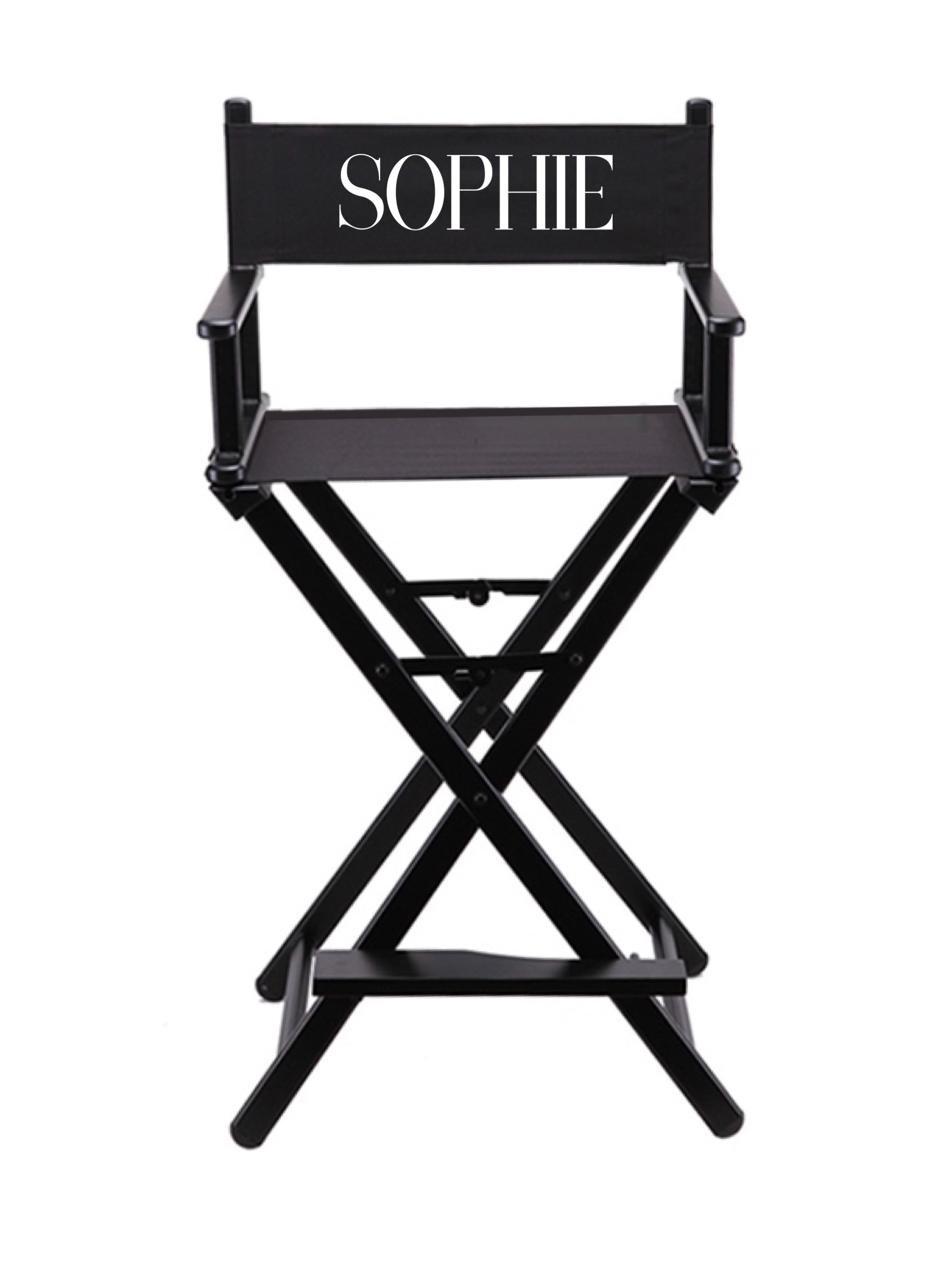 personalised mua chair