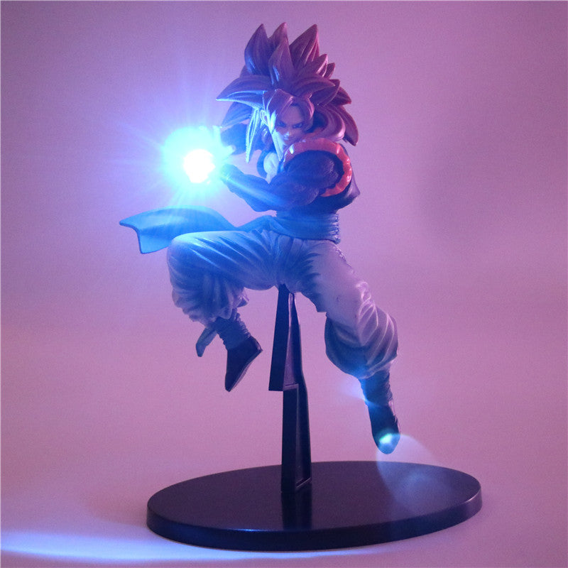 Dragon Ball Z Action Figures Night Light Gogeta Super Saiyan Power Ani Squash And Splat