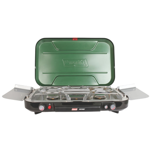 Woods™ Quick Fire Double-Burner 20,000 BTUs Electric Start Camp