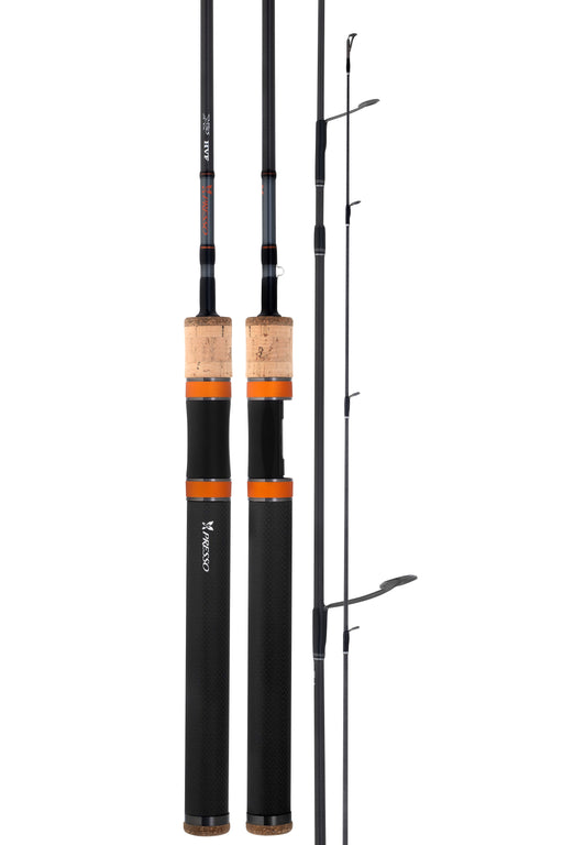 Graphite fishing rods