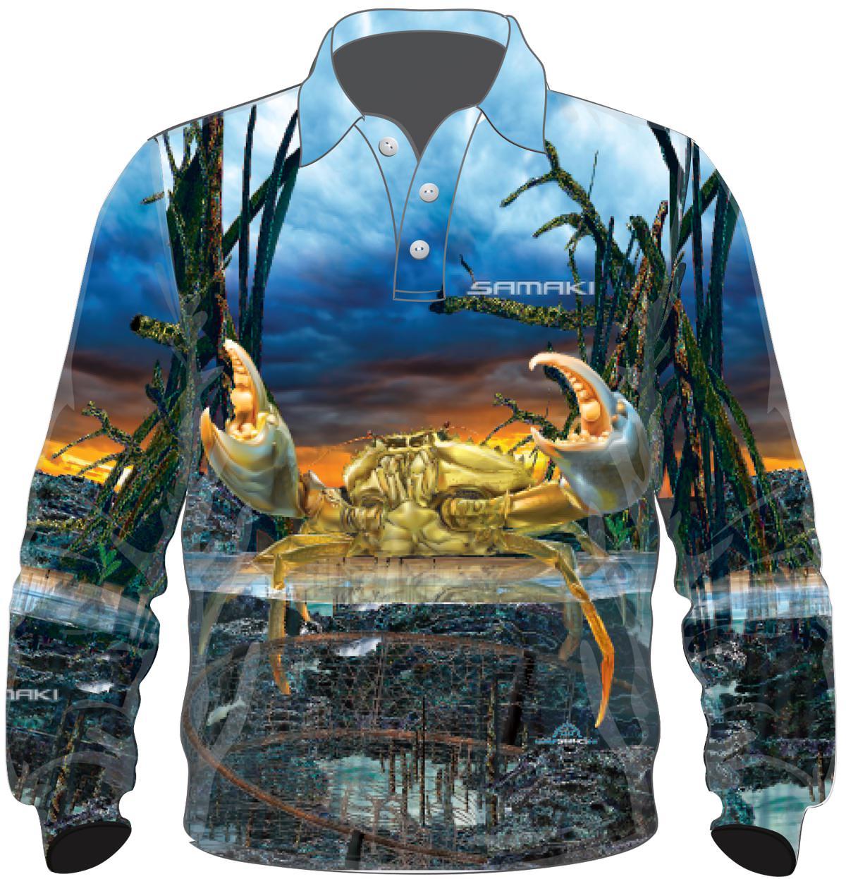 Samaki Dreamtime Long Sleeve Fishing Shirt – (Kids) Size 12