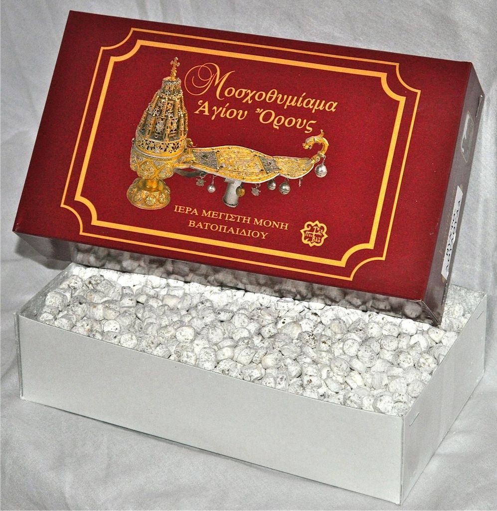 100gr Vatopedi Walnut Traditional Orthodox Christian Incense from Mount  Athos