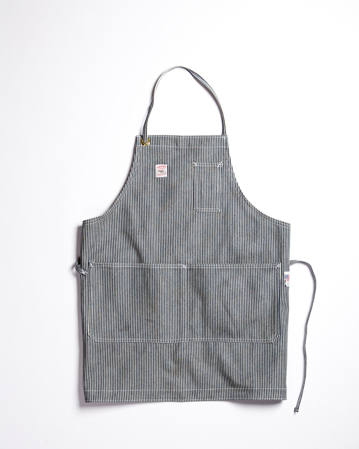 Pointer Brand 3 Pocket Shop Apron Hickory Stripe – Hand-Eye Supply