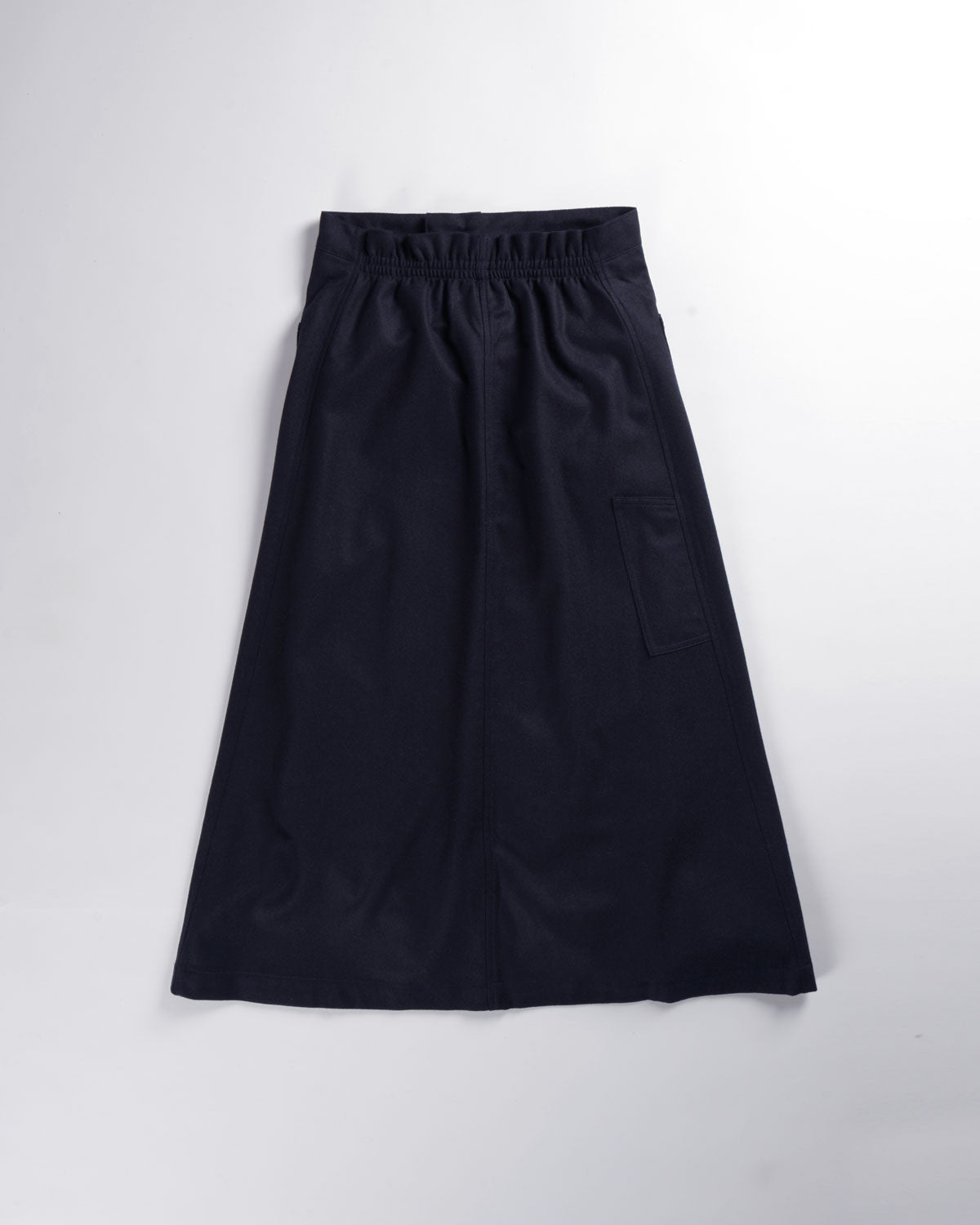 Armen Long Skirt Navy Wool – Hand-Eye Supply