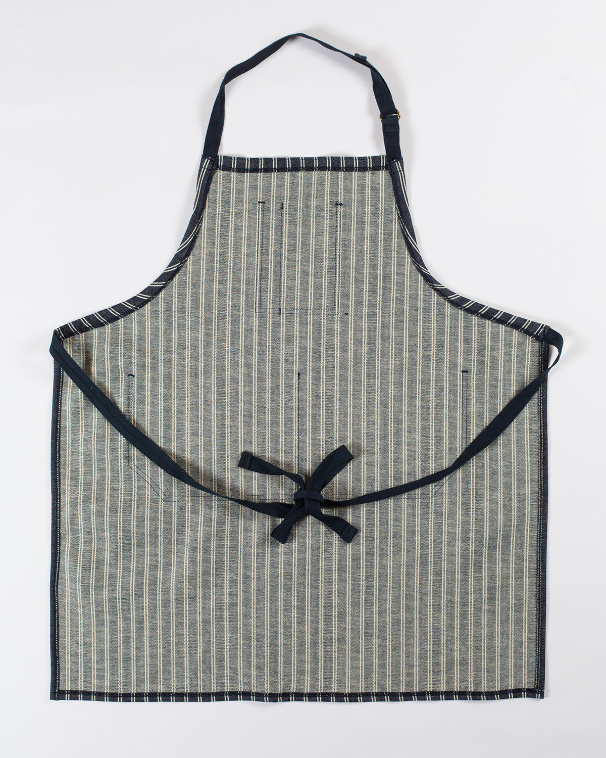 Hand-Eye Kitchen Apron Denim Double Stripe – Hand-Eye Supply