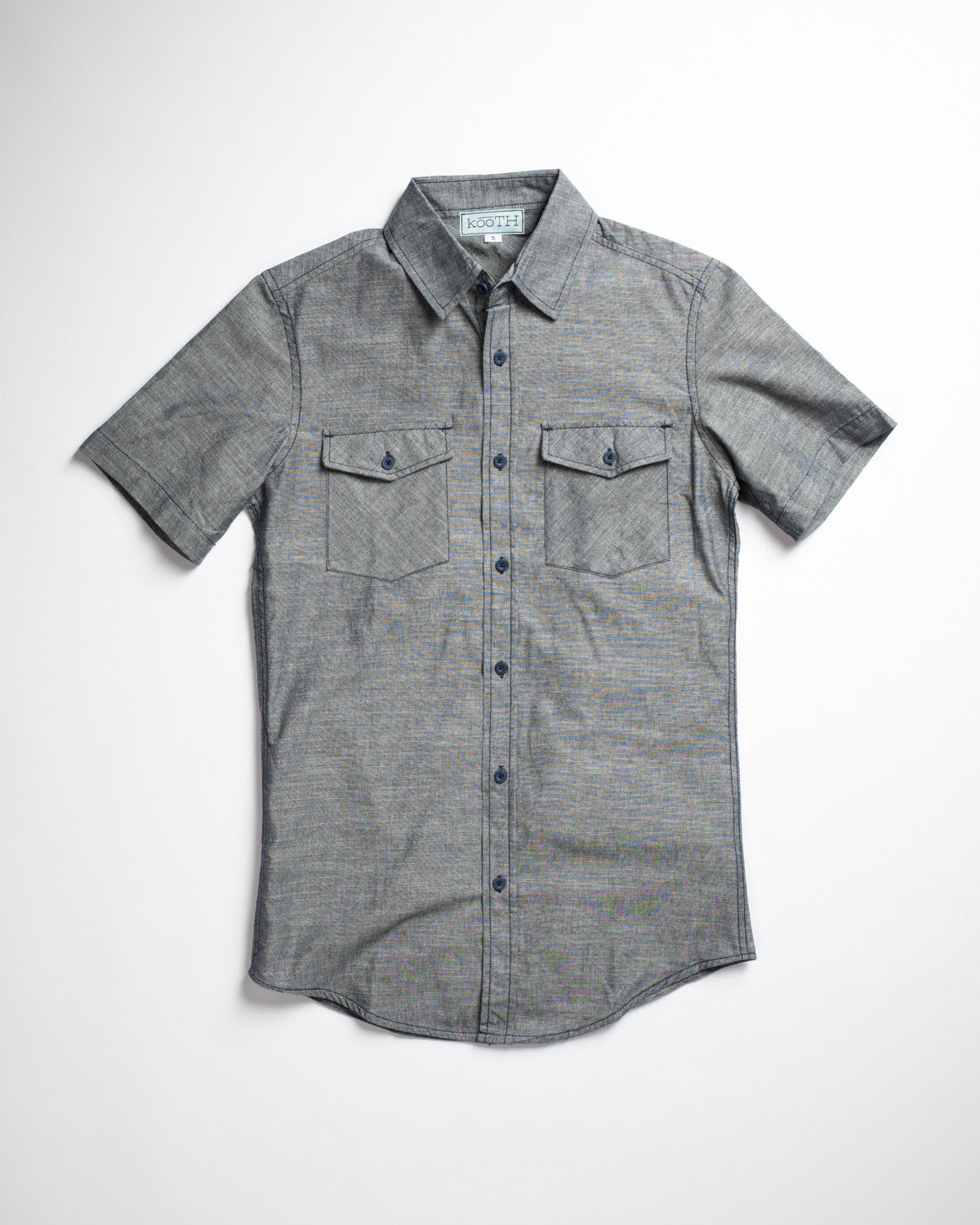Kooth Brand Short Sleeve Workshirt Gray – Hand-Eye Supply