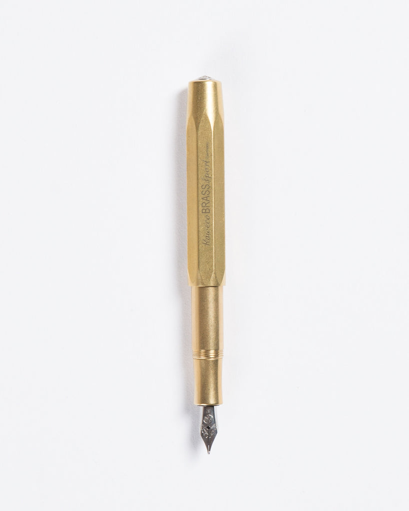 Kaweco Sport Brass Fountain Pen – Meticulous Ink