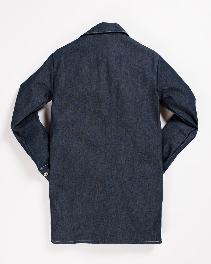 Pointer Long Jacket Indigo Denim – Hand-Eye Supply
