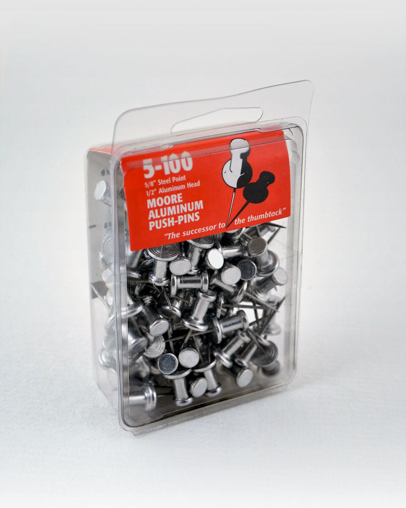 aluminum push pins