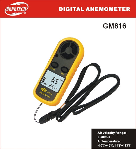 La Crosse Technology 308-147 Wireless Compact Digital Thermometer with Humidity, Black