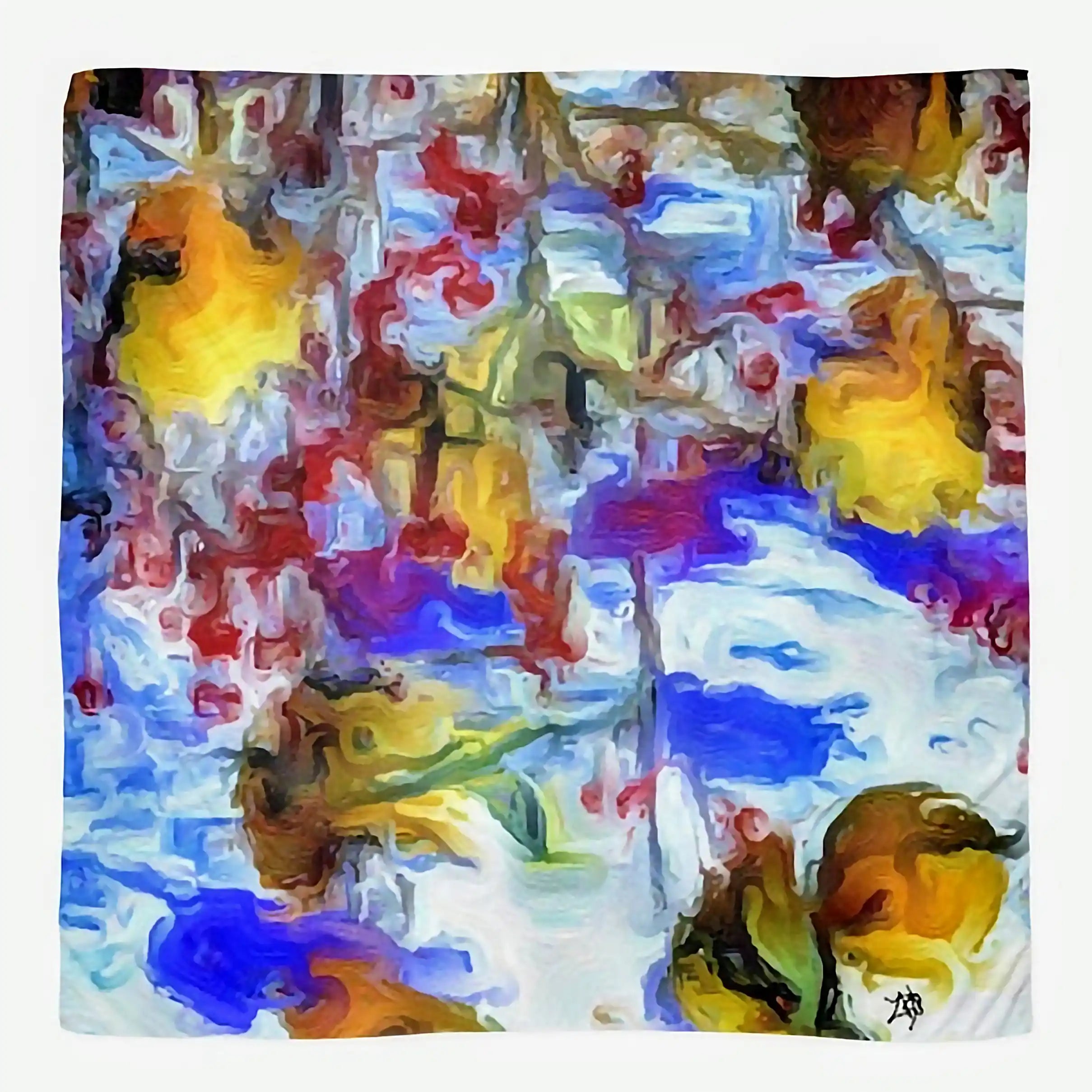 "Winter Wild" Chiffon Scarf/Sarong