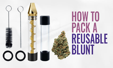 How to pack a reusable blunt