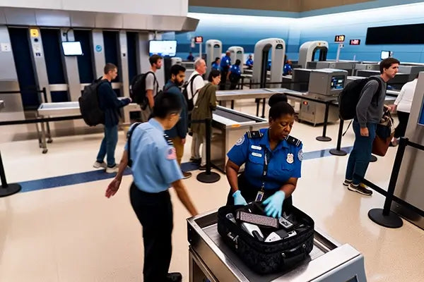 TSA screening procedures