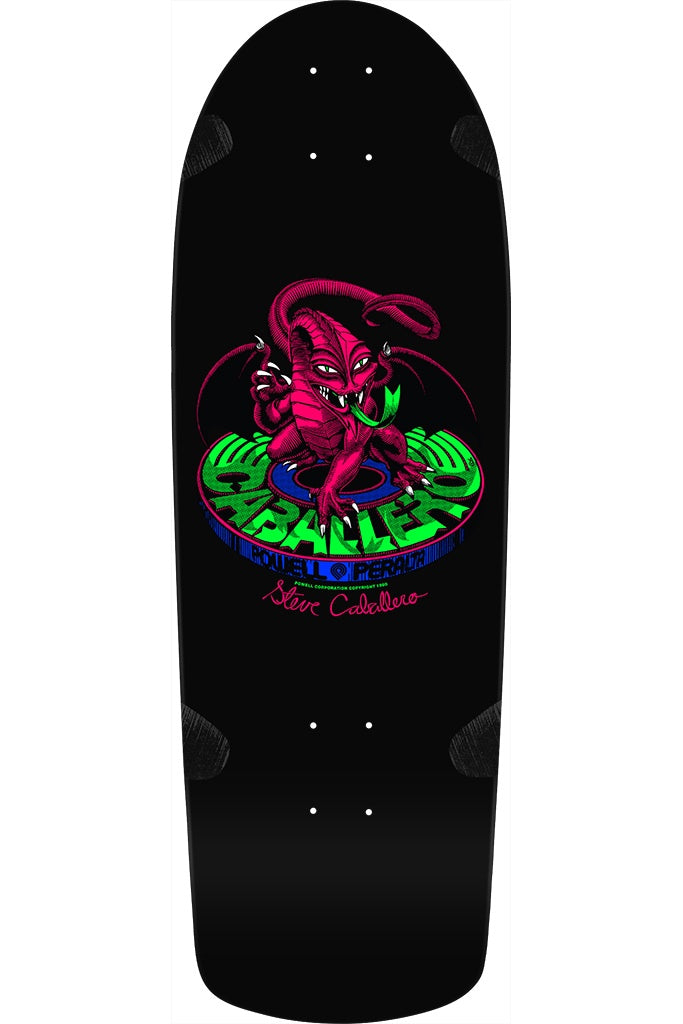 Powell Peralta Old School Ripper 10 White/Pink Skateboard Deck