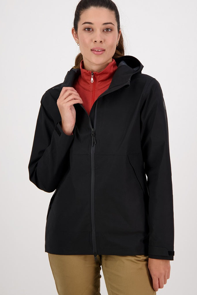 Swanndri Wellington Rain Jacket Black - Harry and Her