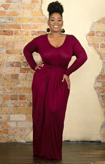 st frock plus size