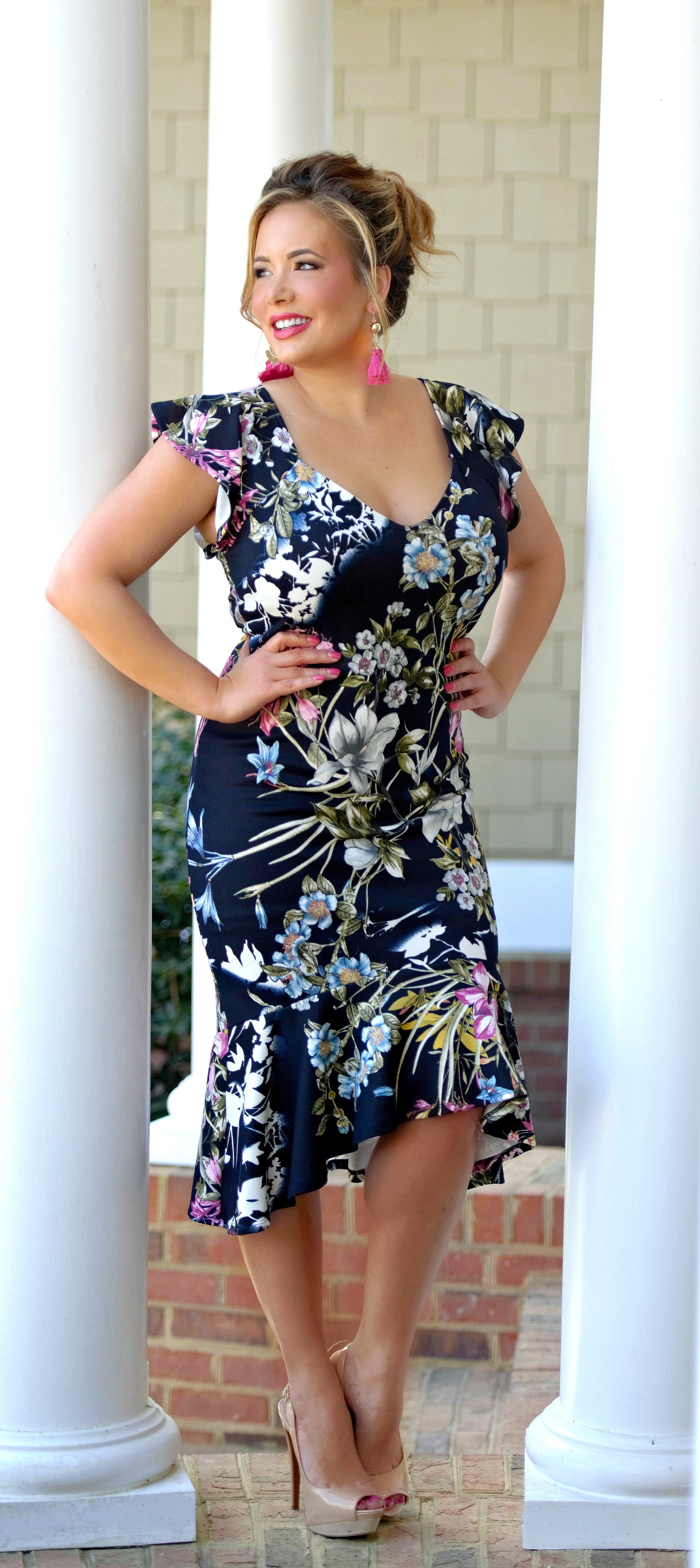 plus size summer wedding guest outfits