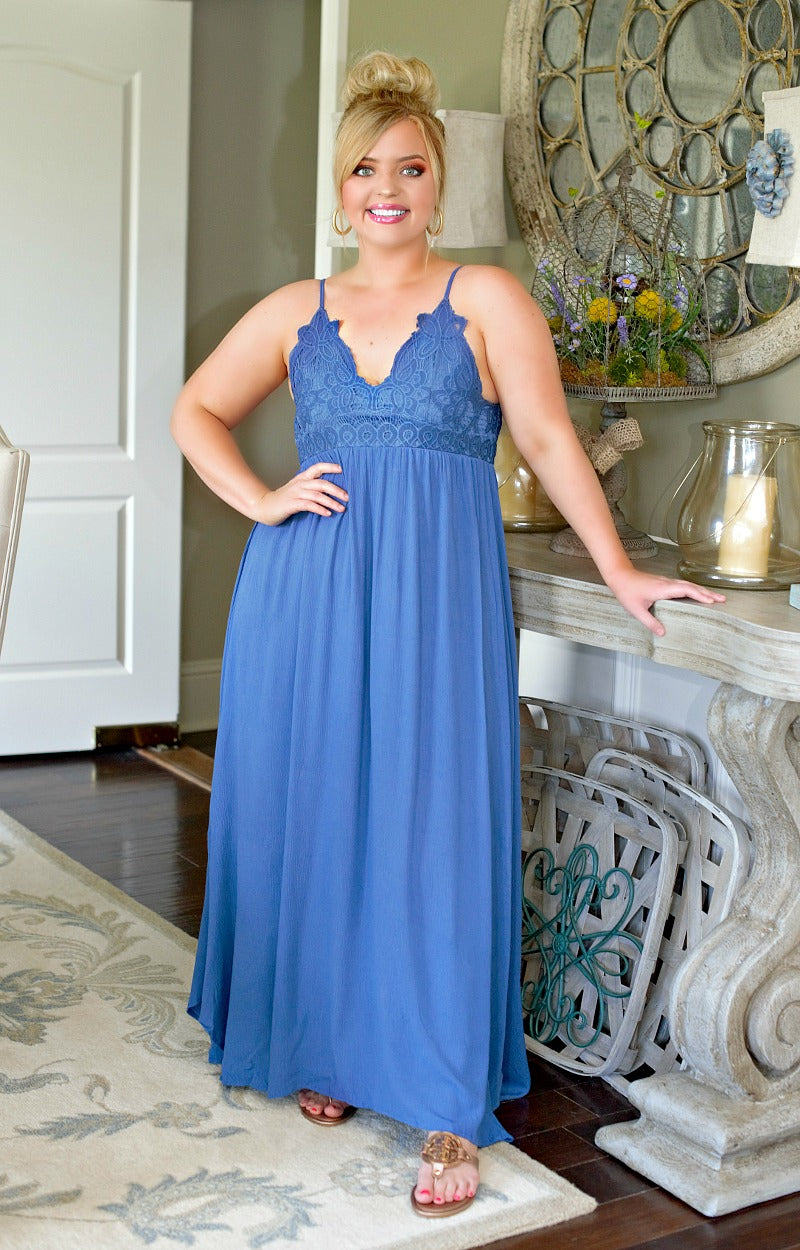 blown away one shoulder maxi dress