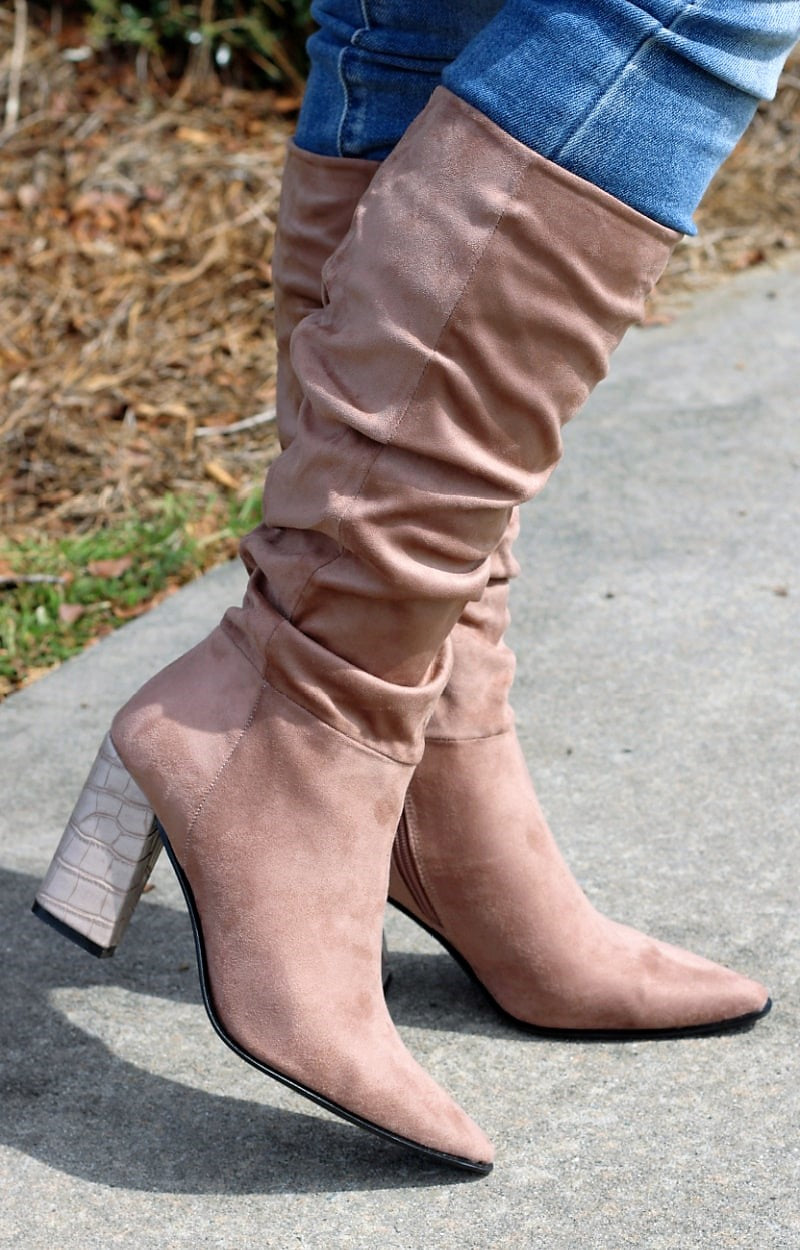 SHU SHOP - Zoraya Boot - Taupe - Free Shipping On Orders Over $75