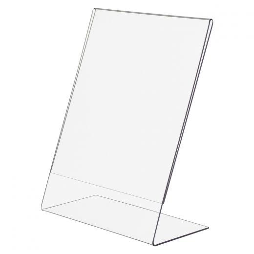 Acrylic Slantback Sign Holder