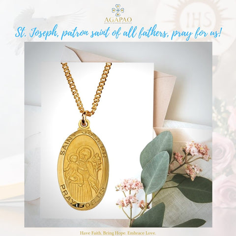 St. Joseph Medal Necklace