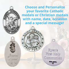 engravable catholic medals
