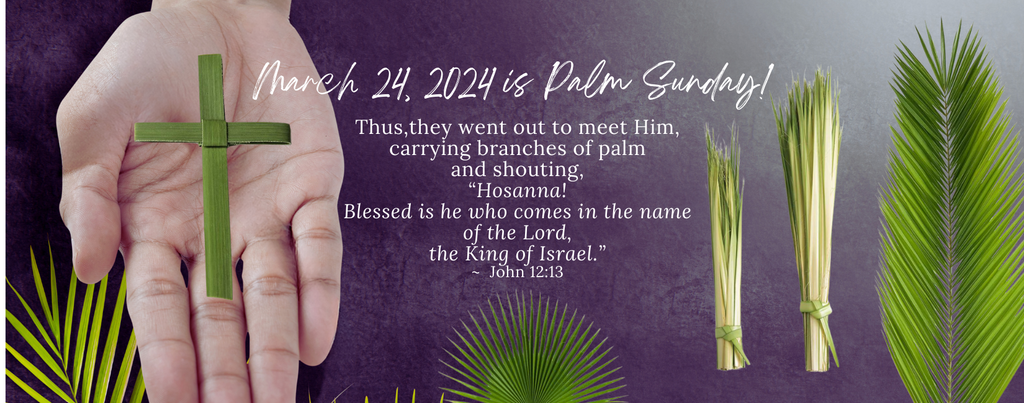 Fresh Palms for Palm Sunday