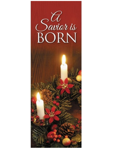 60" H A Savior is Born Church Banner - Colección de Navidad pancarta de la iglesia de adviento pancarta de la iglesia católica ideas de pancartas de la iglesia pancartas de la iglesia de adviento letreros de pancartas de la iglesia