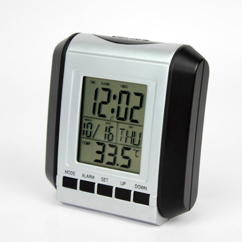 9 Kinds Of Sounds Multi Function Modern Display Digital Alarm