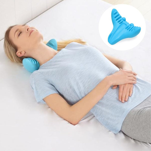 C Rest Neck Pain Relief Portable Gravity Massage Pillow Neck