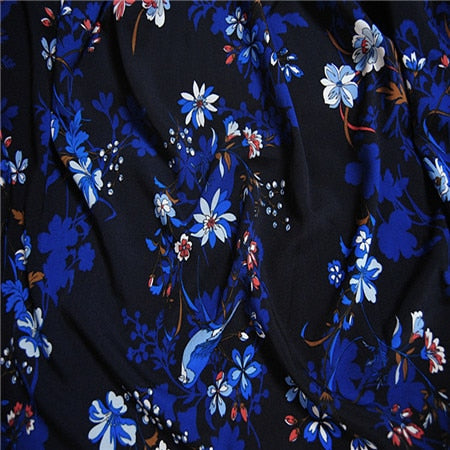 printed chiffon material