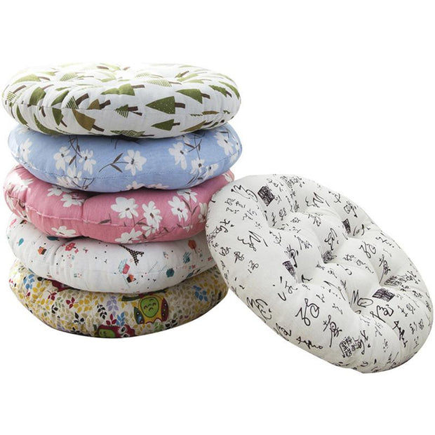 Cotton Round Cushion Super Soft Pillow For Chair Meditating Round