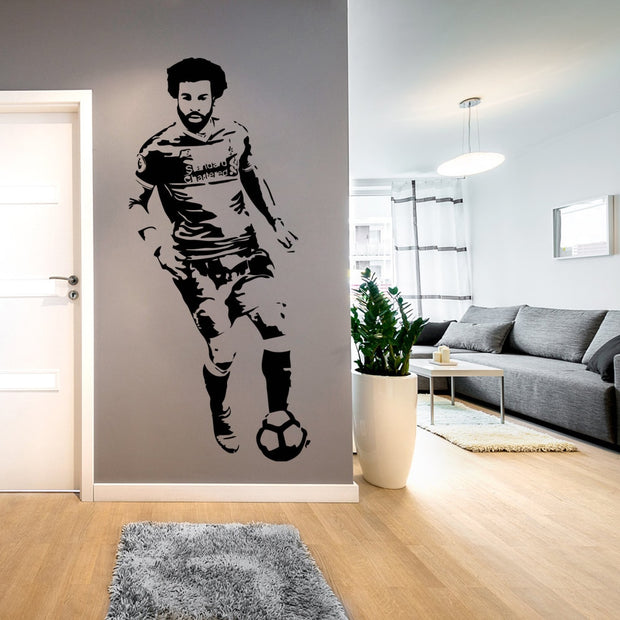 Mohamed Salah Egypt Football Wall Sticker Home Decor Boys Gift Living Room Decoration Liverpool Kids Bedroom Decal Art Poster